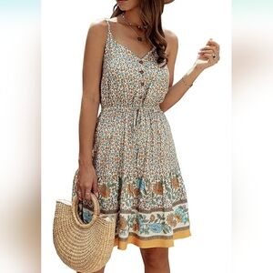 Floral Print Summer Dress